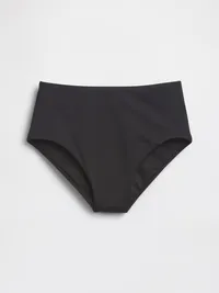 High Rise Bikini Bottom - Black — view 5