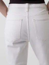 High Rise Boot Jeans - Fresh white — view 5