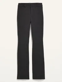 High-Waisted Pixie Flare Pants - Dark Heather Gray — view 4