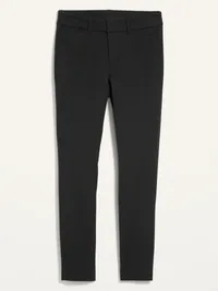 High-Waisted Pixie Skinny Ankle Pants - Black Jack — view 4