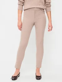 High-Waisted Pixie Skinny Ankle Pants - Chocolate Malted — view 2