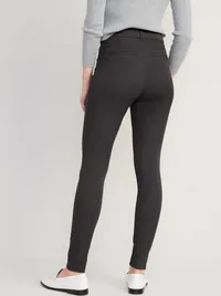 High-Waisted Pixie Skinny Pants - Dark Heathered Gray — view 2