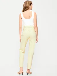 High-Waisted Pixie Straight Pants - Celestine — view 3