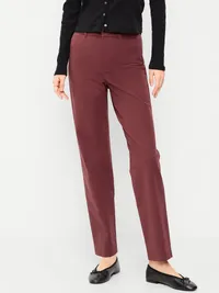 High-Waisted Pixie Straight Pants - Reddy Or Not — view 2