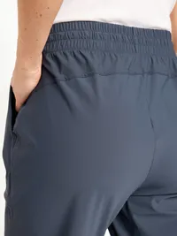 High-Waisted SleekTech Joggers - Dusk Navy — view 4