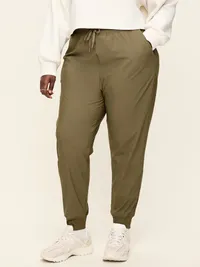 High-Waisted SleekTech Joggers - Hearthwood — view 5
