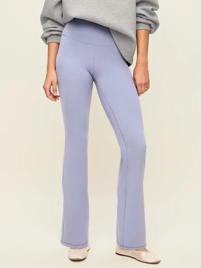 High-Waisted StudioSmooth Flare Leggings - Lunar Path