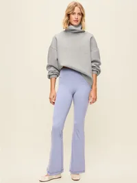 High-Waisted StudioSmooth Flare Leggings - Lunar Path — view 2