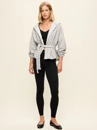 High-Waisted StudioSmooth Full-Length Leggings - Black — view 2