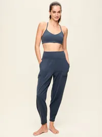High-Waisted StudioSmooth Jogger - Dusk Navy — view 2