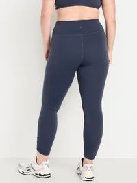 High-Waisted StudioSmooth Ruched Leggings - Dusk Navy — view 5