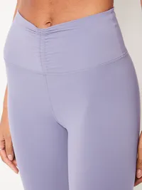 High-Waisted StudioSmooth Ruched Leggings - Lunar Path — view 3