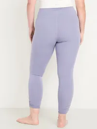 High-Waisted StudioSmooth Ruched Leggings - Lunar Path — view 5