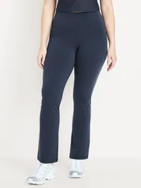 High-Waisted StudioSmooth Straight Legging - Dusk Navy — view 4