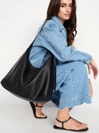Hobo Shoulder Bag - Black Jack — view 2