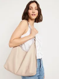 Hobo Shoulder Bag - Bone — view 2
