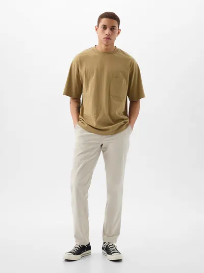 Hybrid Slim Khakis - Grey