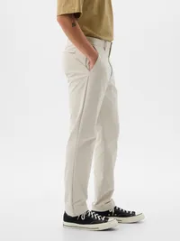 Hybrid Slim Khakis - Grey — view 3