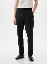 Hybrid Slim Khakis - True black — view 2