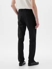 Hybrid Slim Khakis - True black — view 4