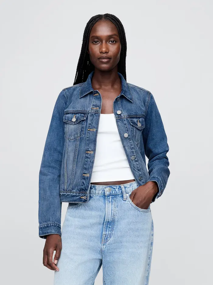 Icon Denim Jacket - Medium indigo