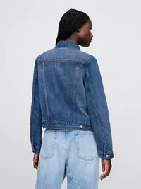 Icon Denim Jacket - Medium indigo — view 2