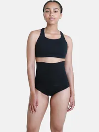 Ingrid and Isabel 2 Pack Postpartum Compression Undies - Black — view 3