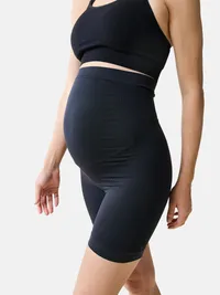 Ingrid and Isabel 2 Pack Shapewear Short Bundle - Black — view 2