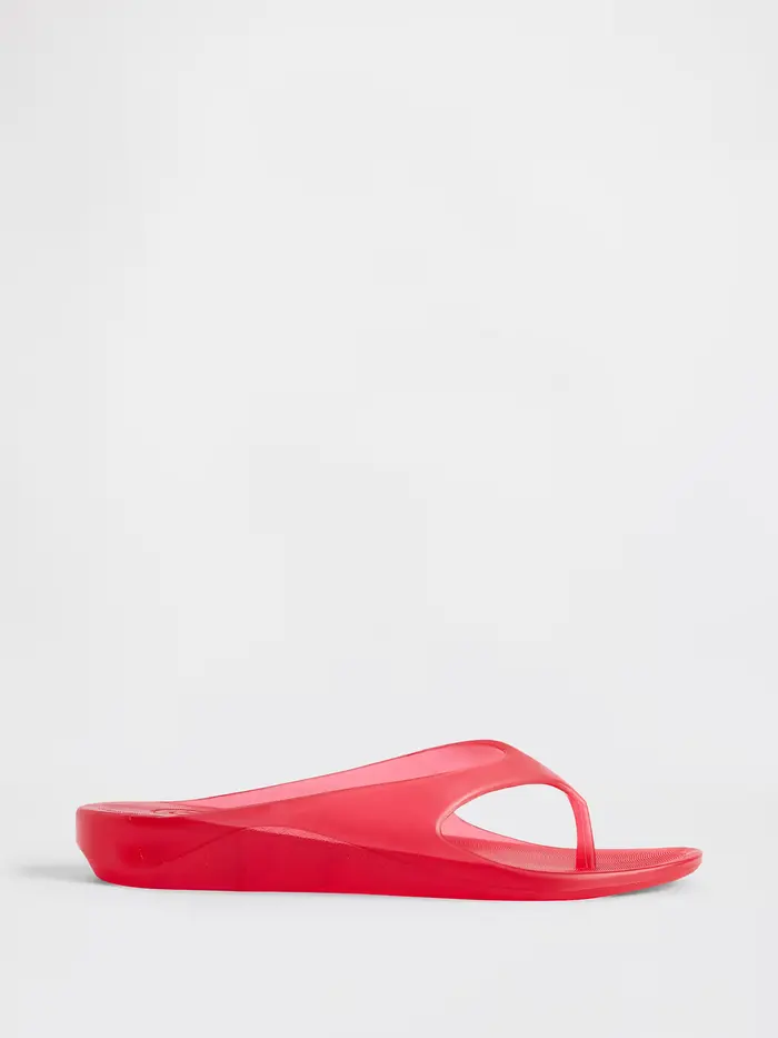Jelly Flip Flops - Chakra red