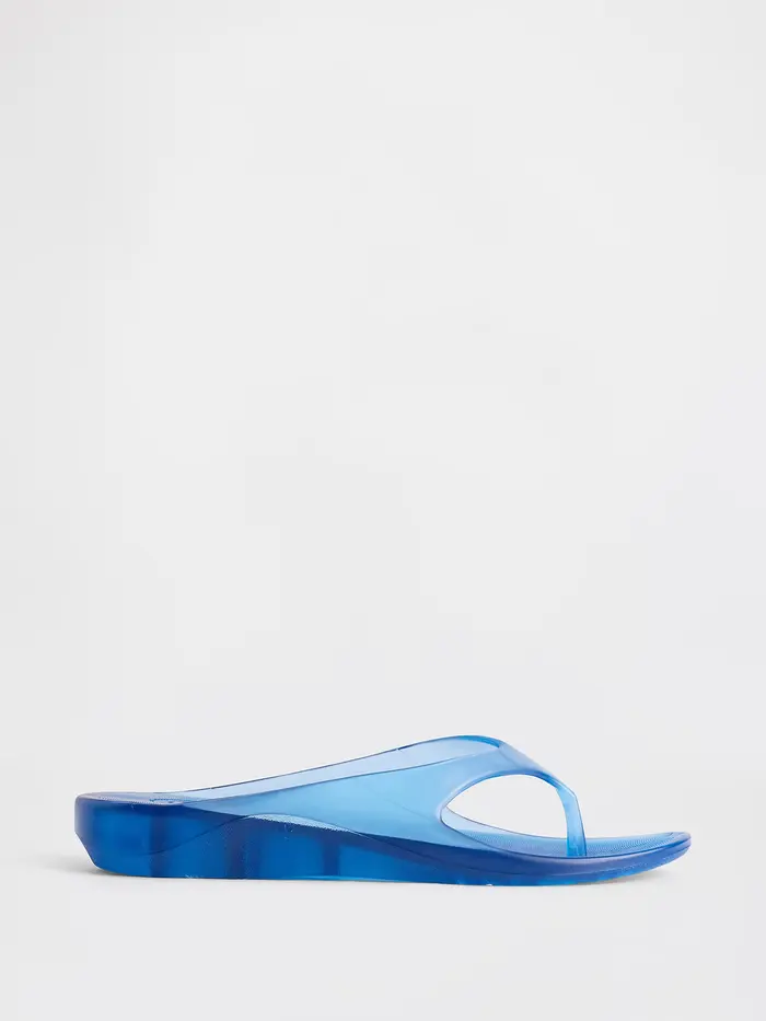 Jelly Flip Flops - Moonstone blue