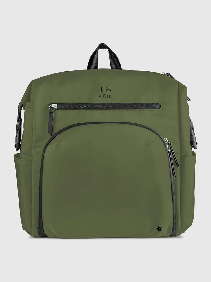JuJuBe Modern Backpack Diaper Bag - Olive