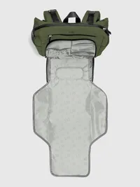 JuJuBe Modern Backpack Diaper Bag - Olive — view 2