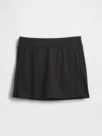 Kids Active Skort - Black — view 2