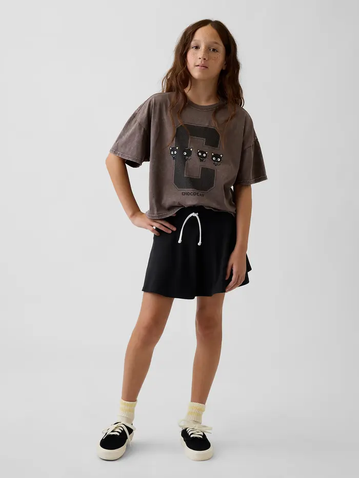 Kids Active Skort - Black