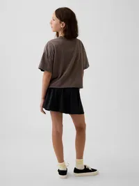 Kids Active Skort - Black — view 3