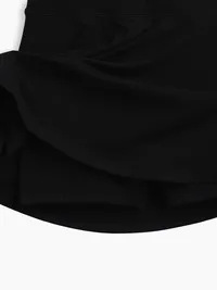 Kids Active Skort - Black — view 4