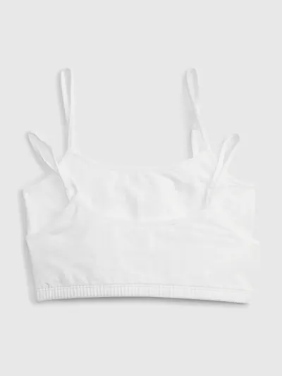 Kids Basic Bra (2-Pack) - Optic white
