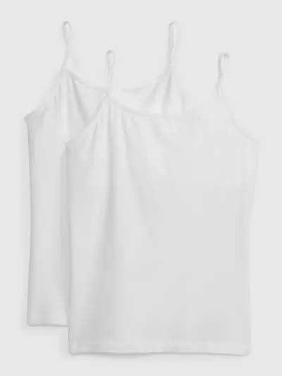 Kids Basic Cami (2-Pack) - Optic white