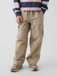 Kids Easy Cargo Pants - Khaki — view 3