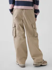 Kids Easy Cargo Pants - Khaki — view 4