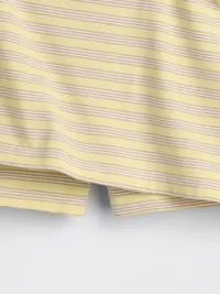 Kids Easy Skort - Yellow stripe — view 4