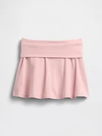 Kids Foldover Skort - Pink — view 2