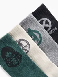 Kids Marvel Crew Socks (4-Pack) - Multi — view 2