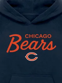 Kids NFL Signature Script Pullover Hoodie - Bears — view 2