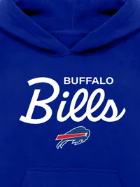 Kids NFL Signature Script Pullover Hoodie - Bills — view 2