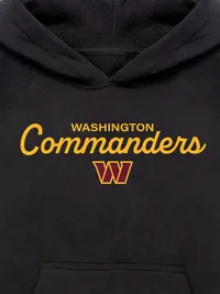 Kids NFL Signature Script Pullover Hoodie - Commanders — view 2