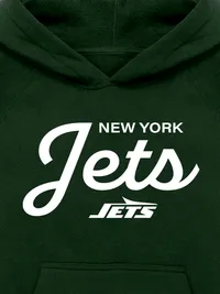 Kids NFL Signature Script Pullover Hoodie - Jets — view 2