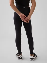 Kids Performance Leggings - Black — view 4