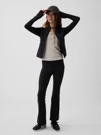 Kids Quick-Dry Zip Jacket - Black — view 2