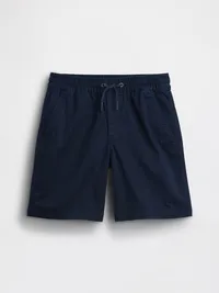 Kids Relaxed Easy Shorts - Blue — view 2